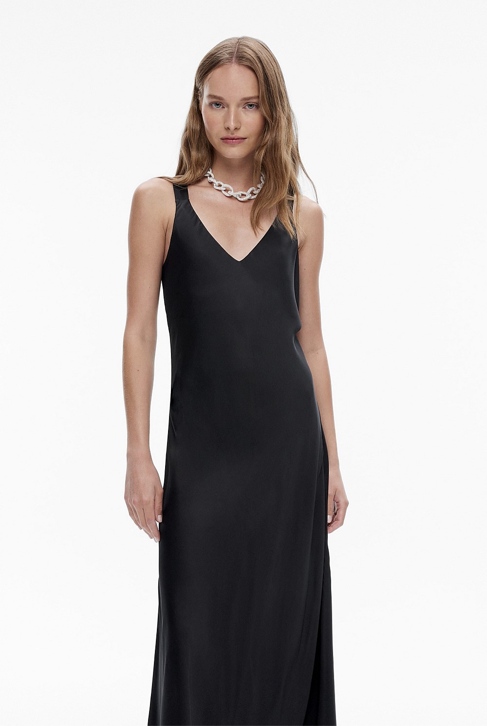 Satin Slip Dress