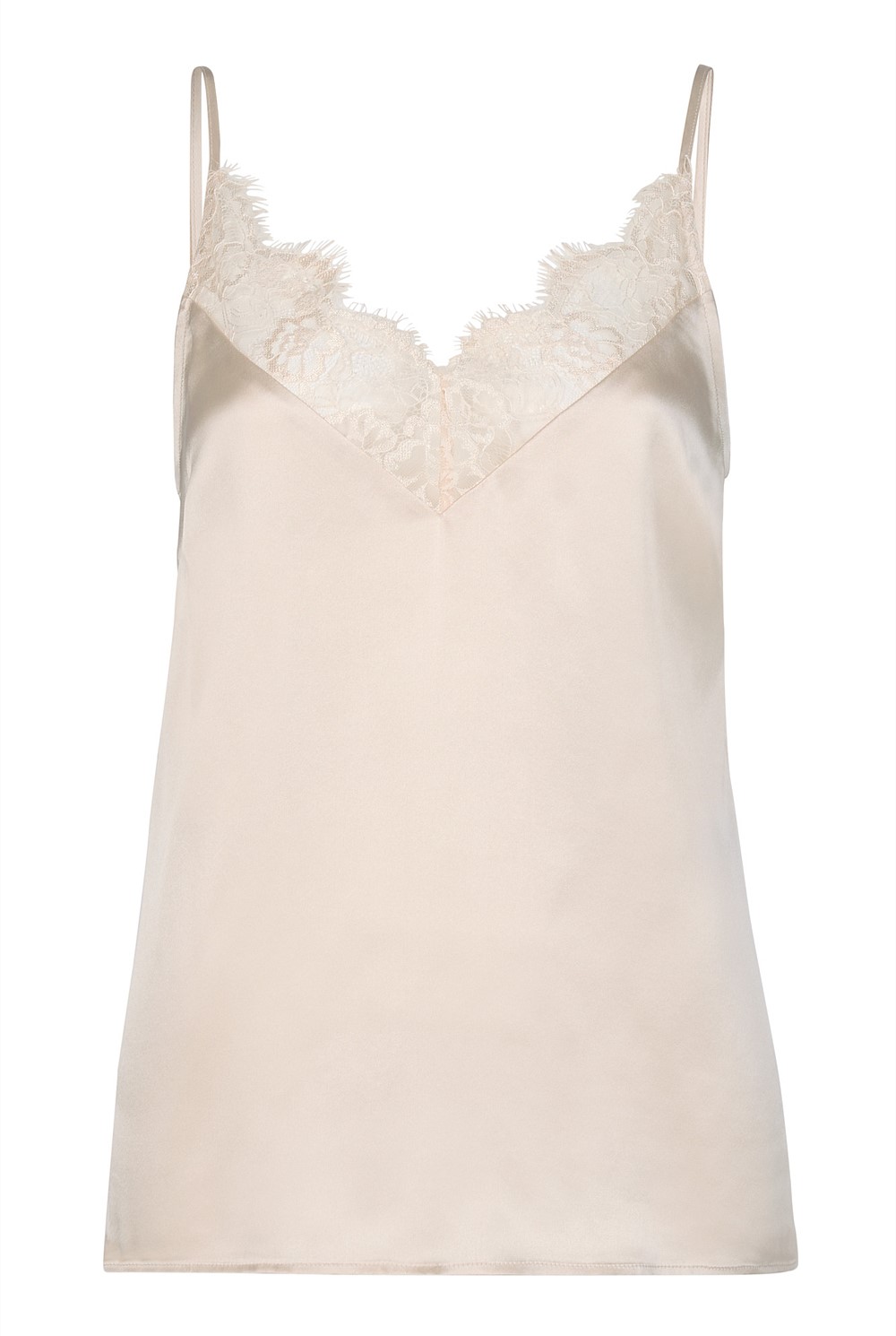 Silk Satin Lace Camisole