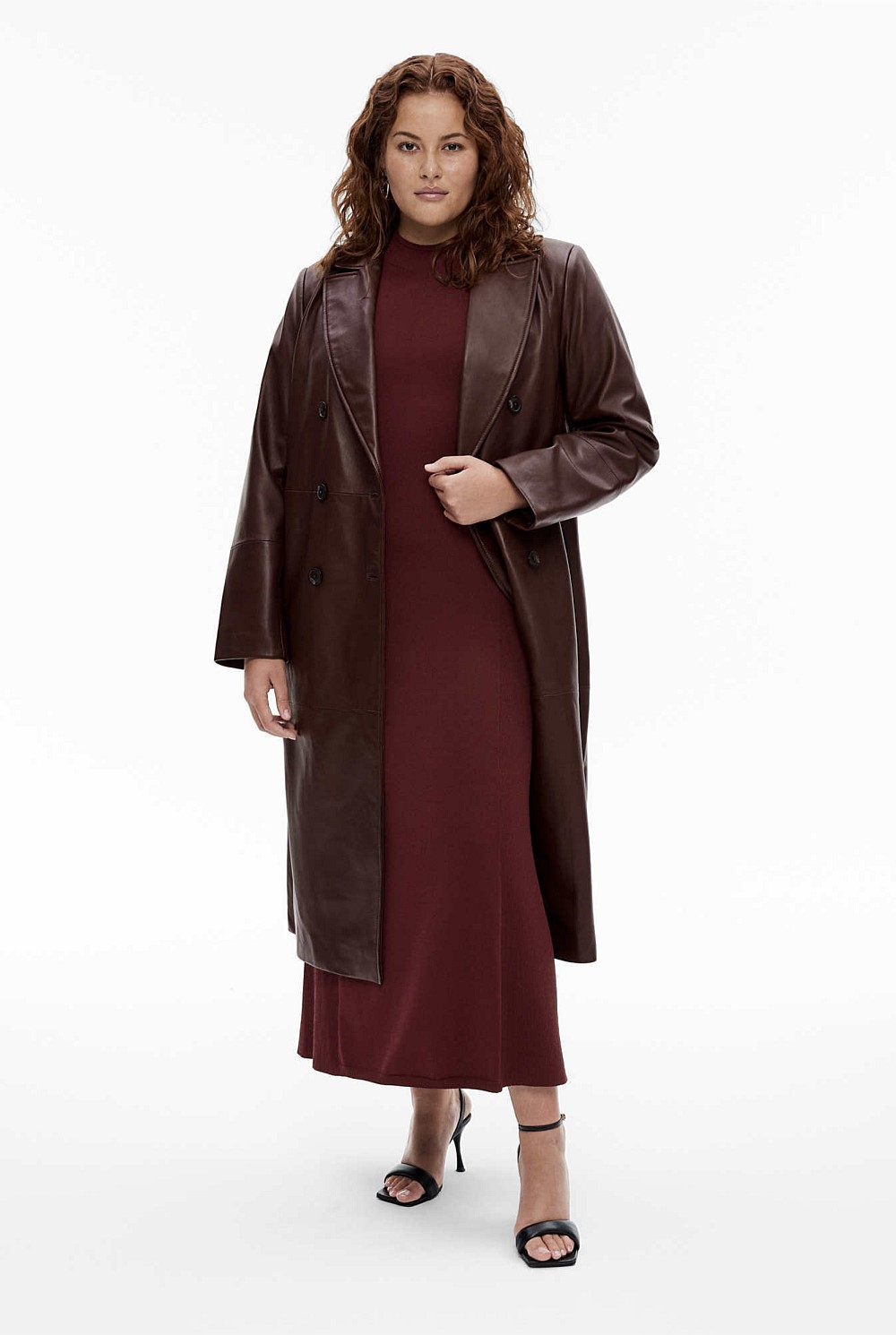 Mock Neck Knit Dress
