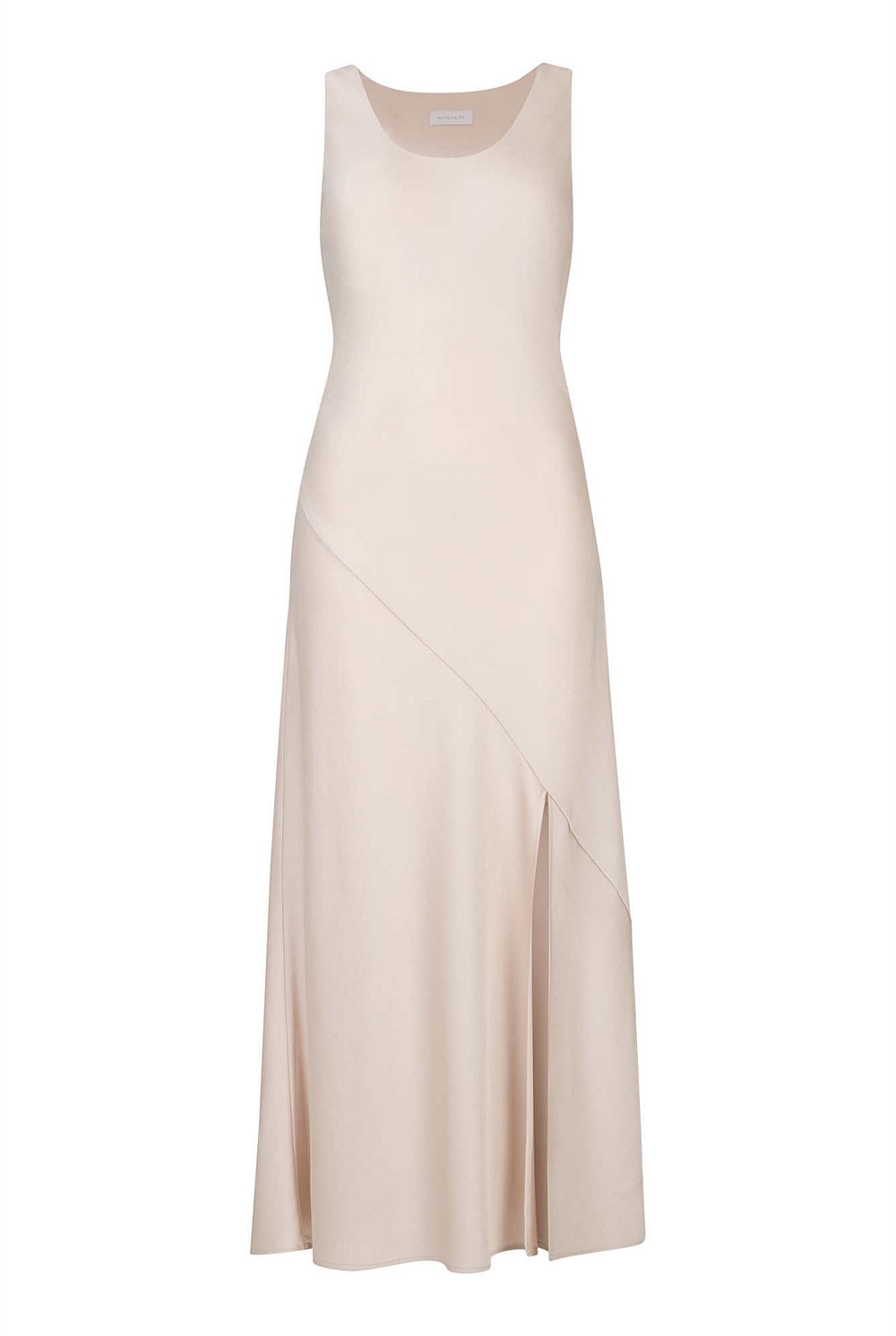 Acetate Blend Slip Dress