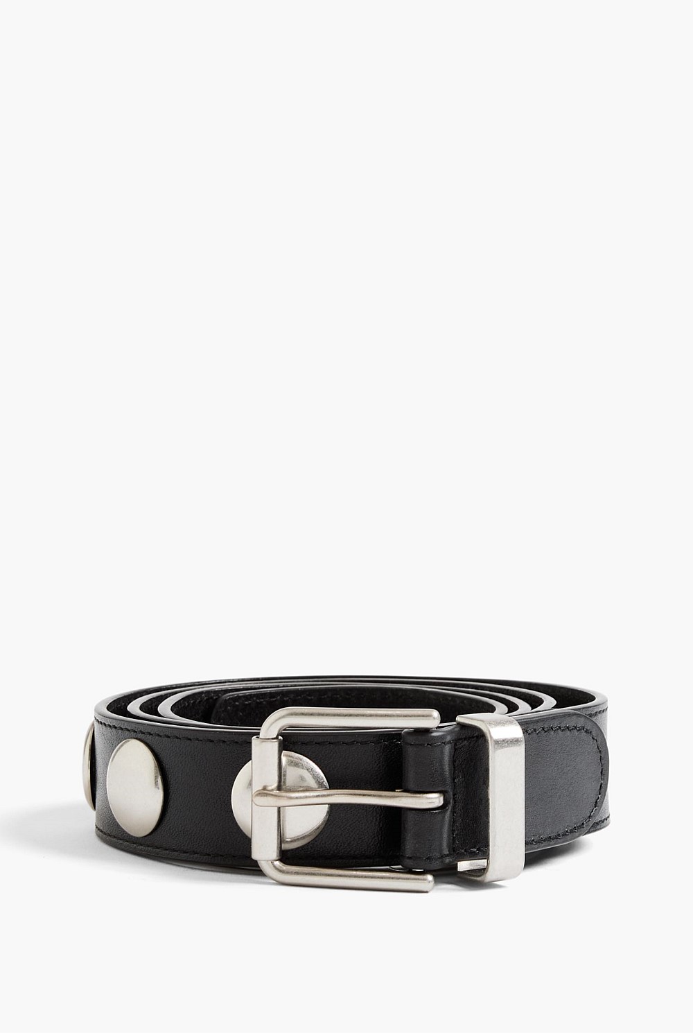 Studded Leather Belt