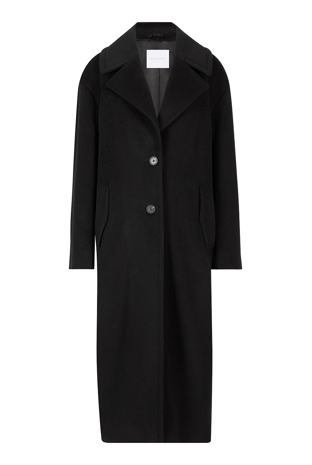 Wool Cashmere Lapel Coat