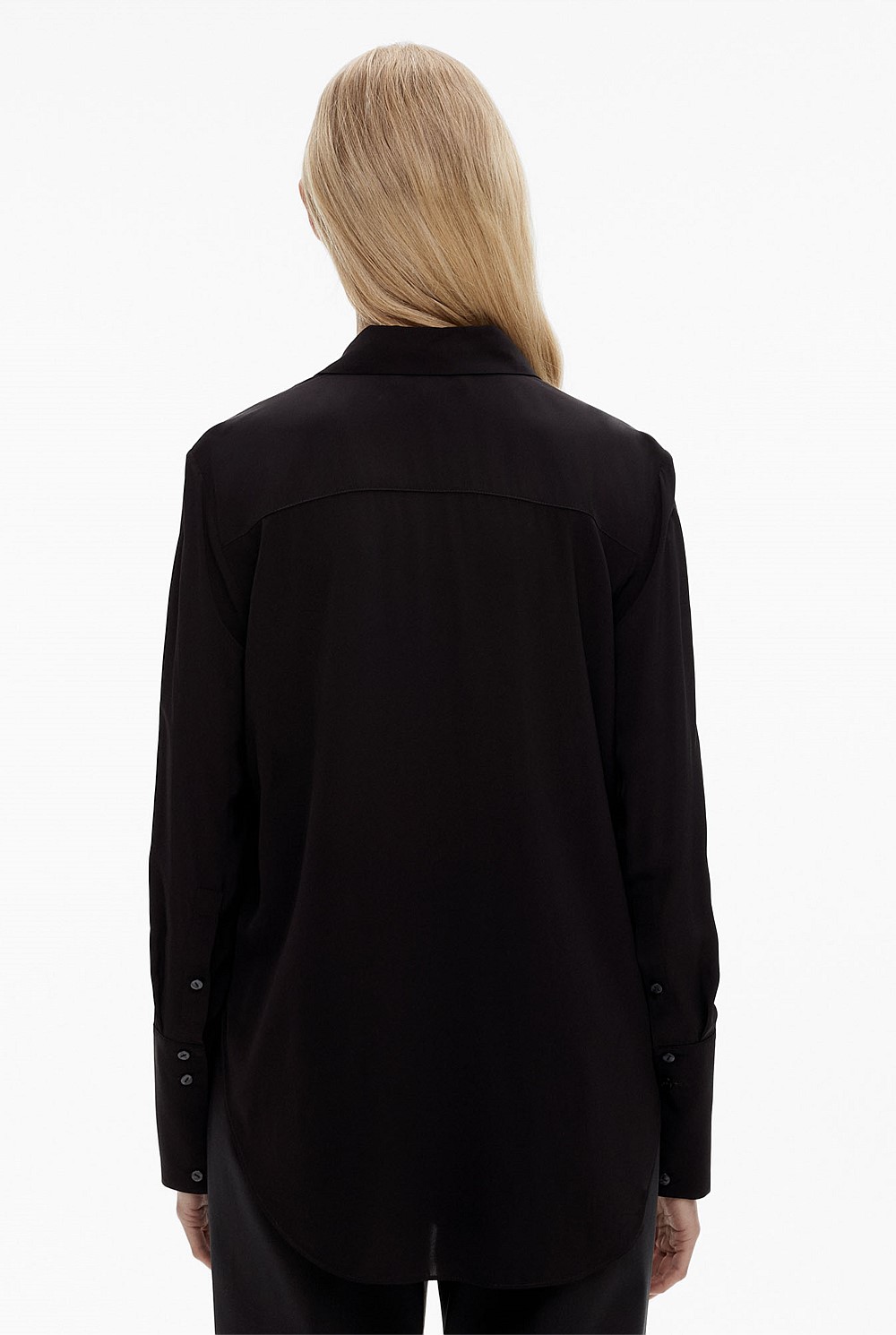 Longline Drape Shirt