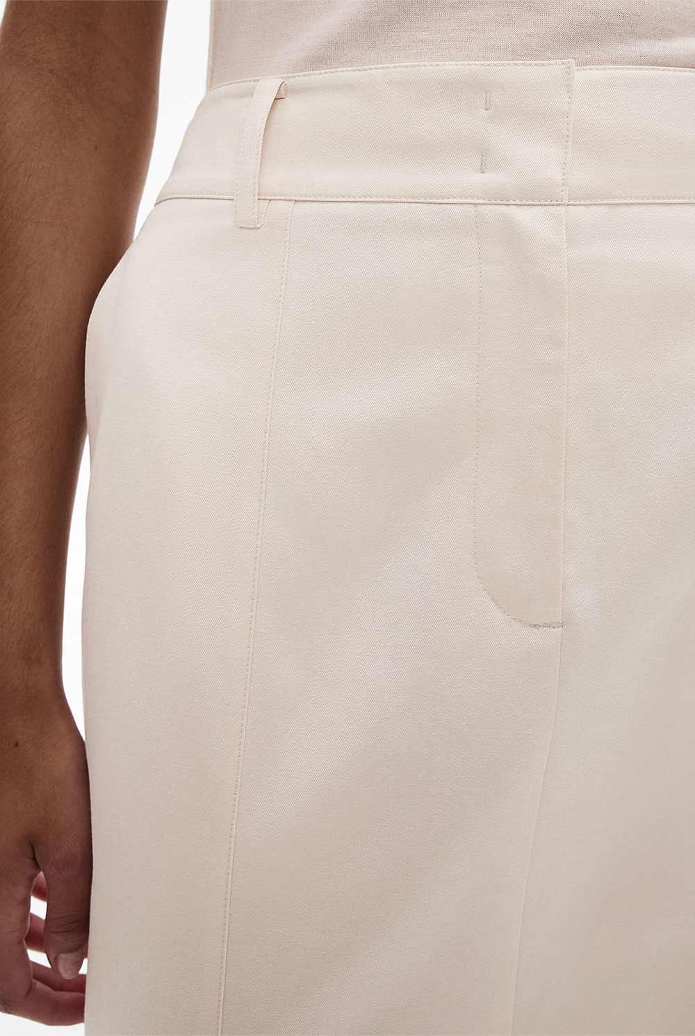 Seam Detail Maxi Skirt