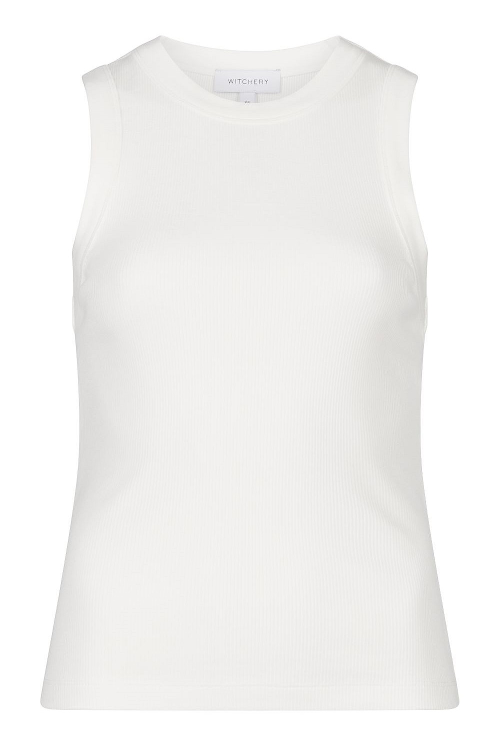 Crew Neck Rib Tank
