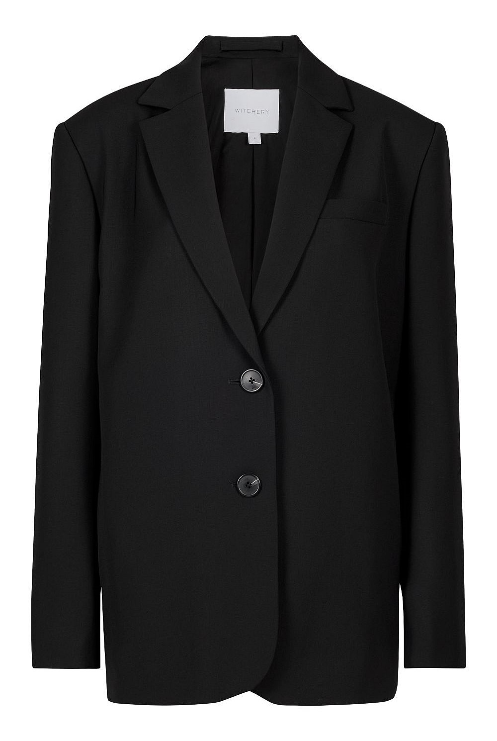 Boxy Single-Breasted Blazer