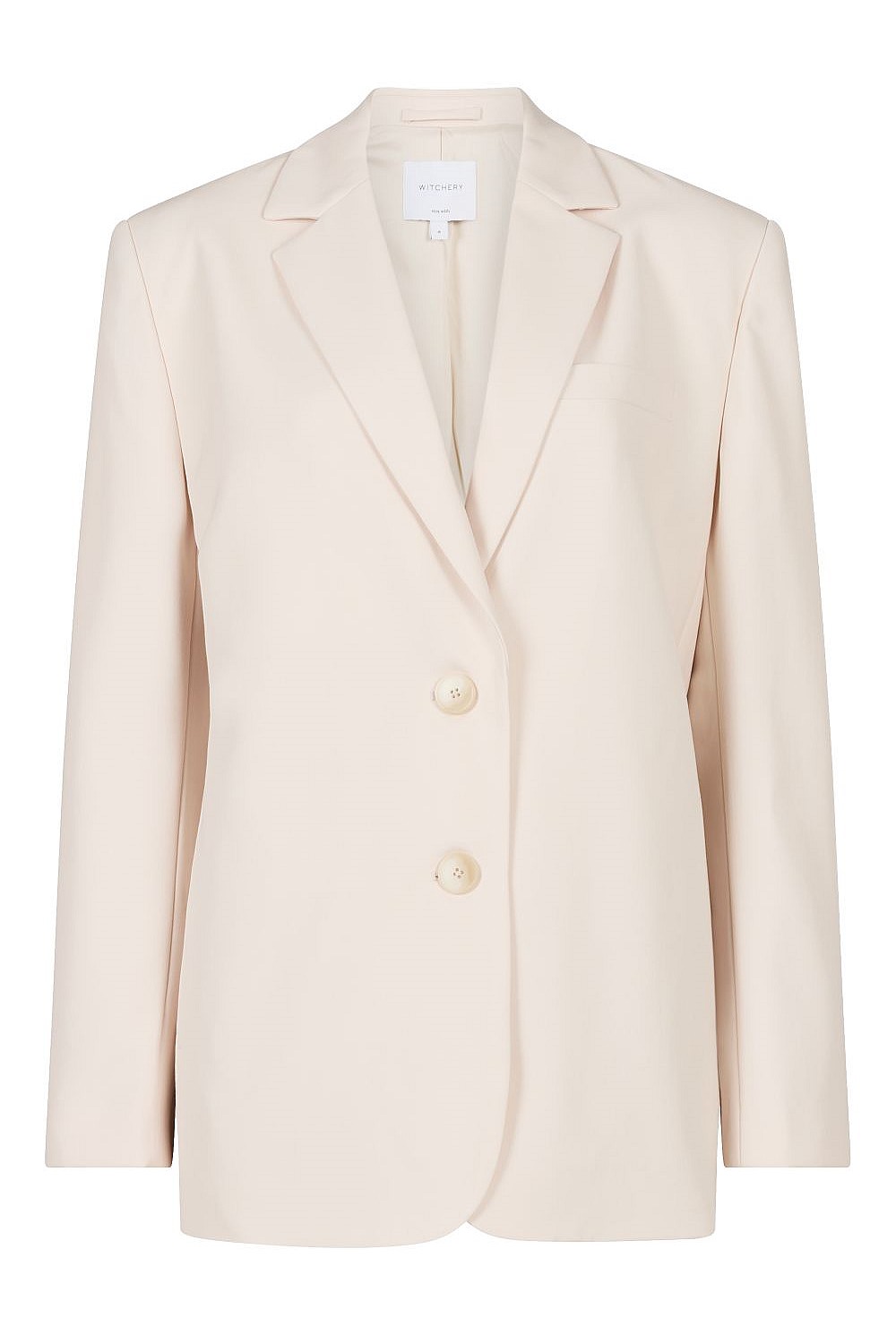 Boxy Single-Breasted Blazer