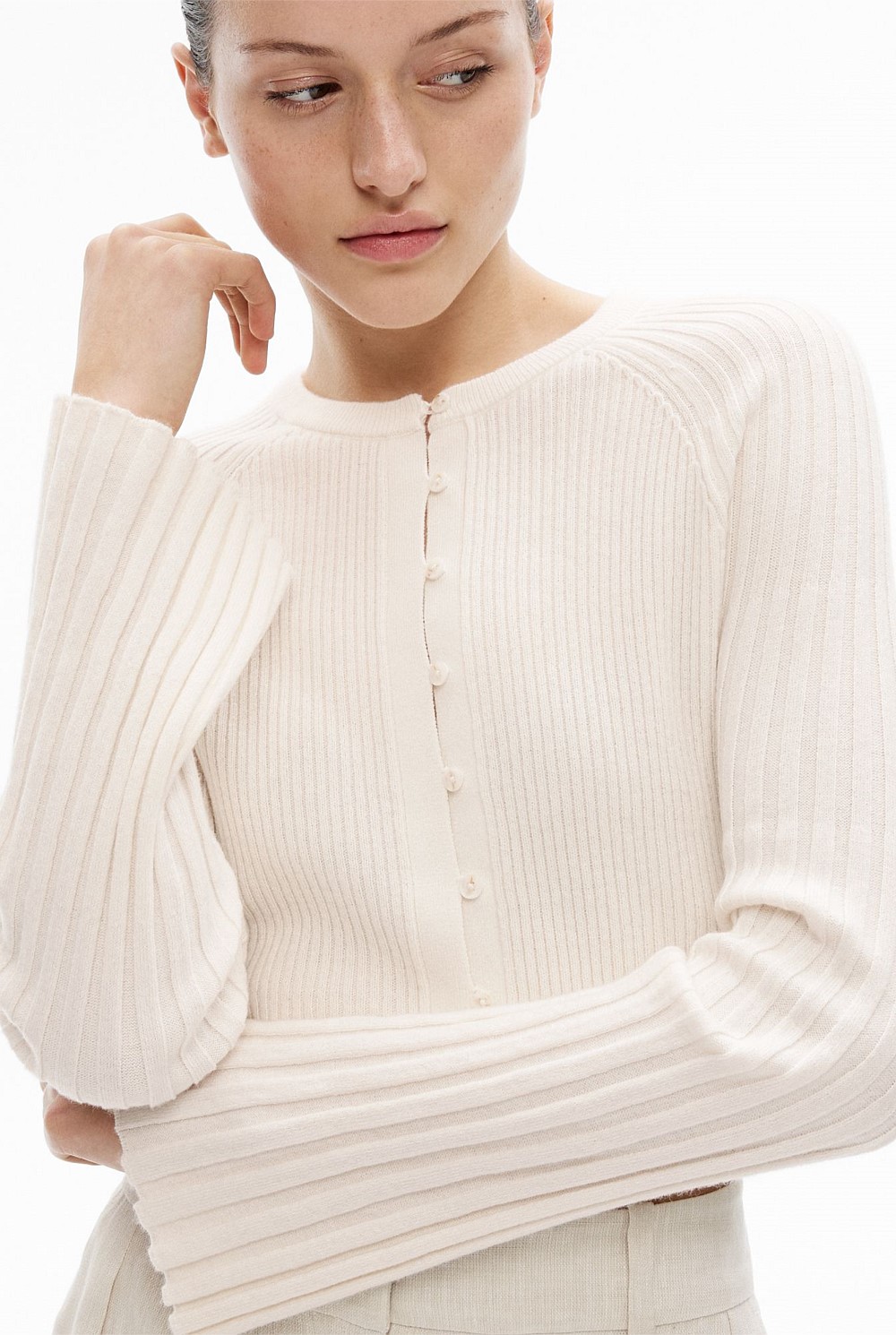 Button Front Knit