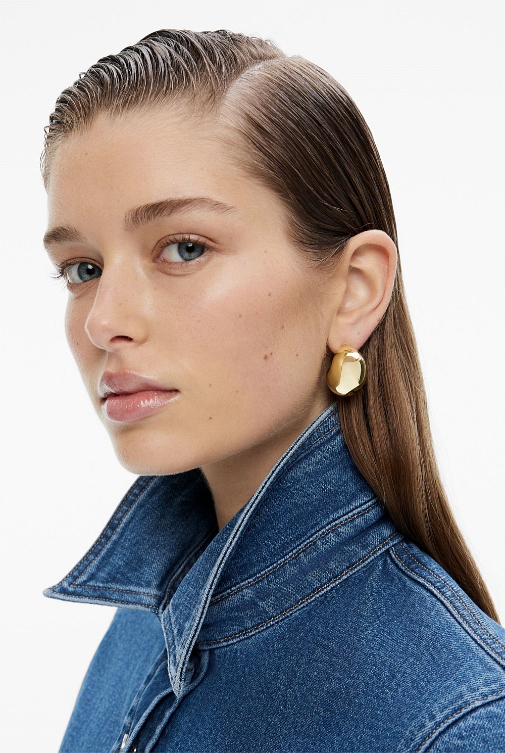 Mila Large Stud Earring