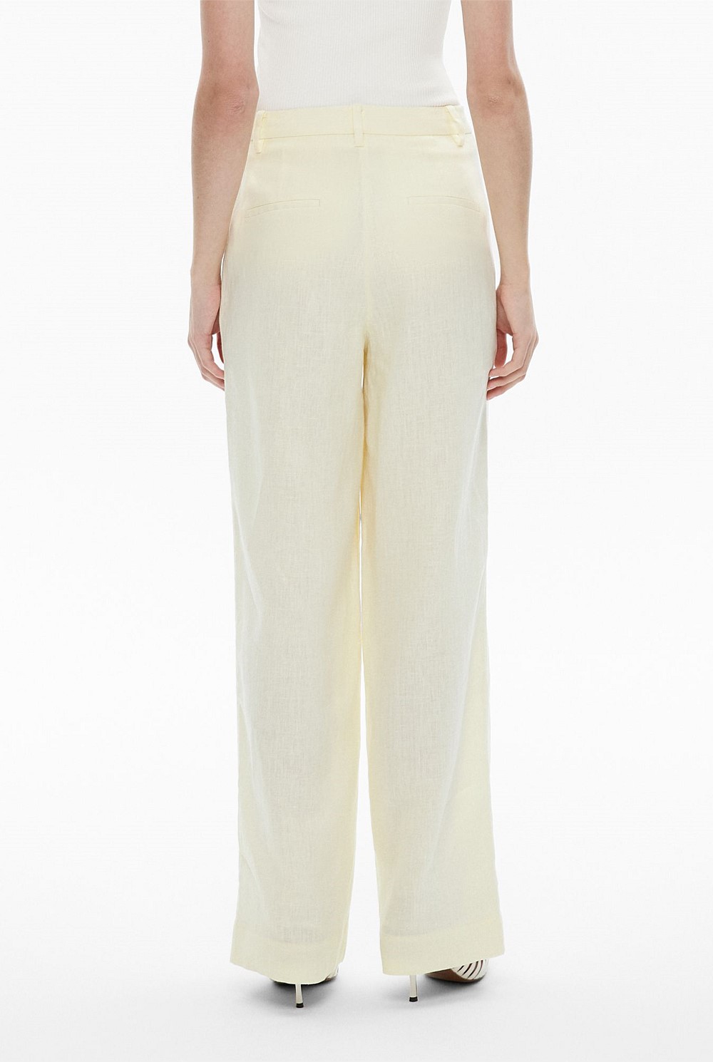 Linen Pleat Pant