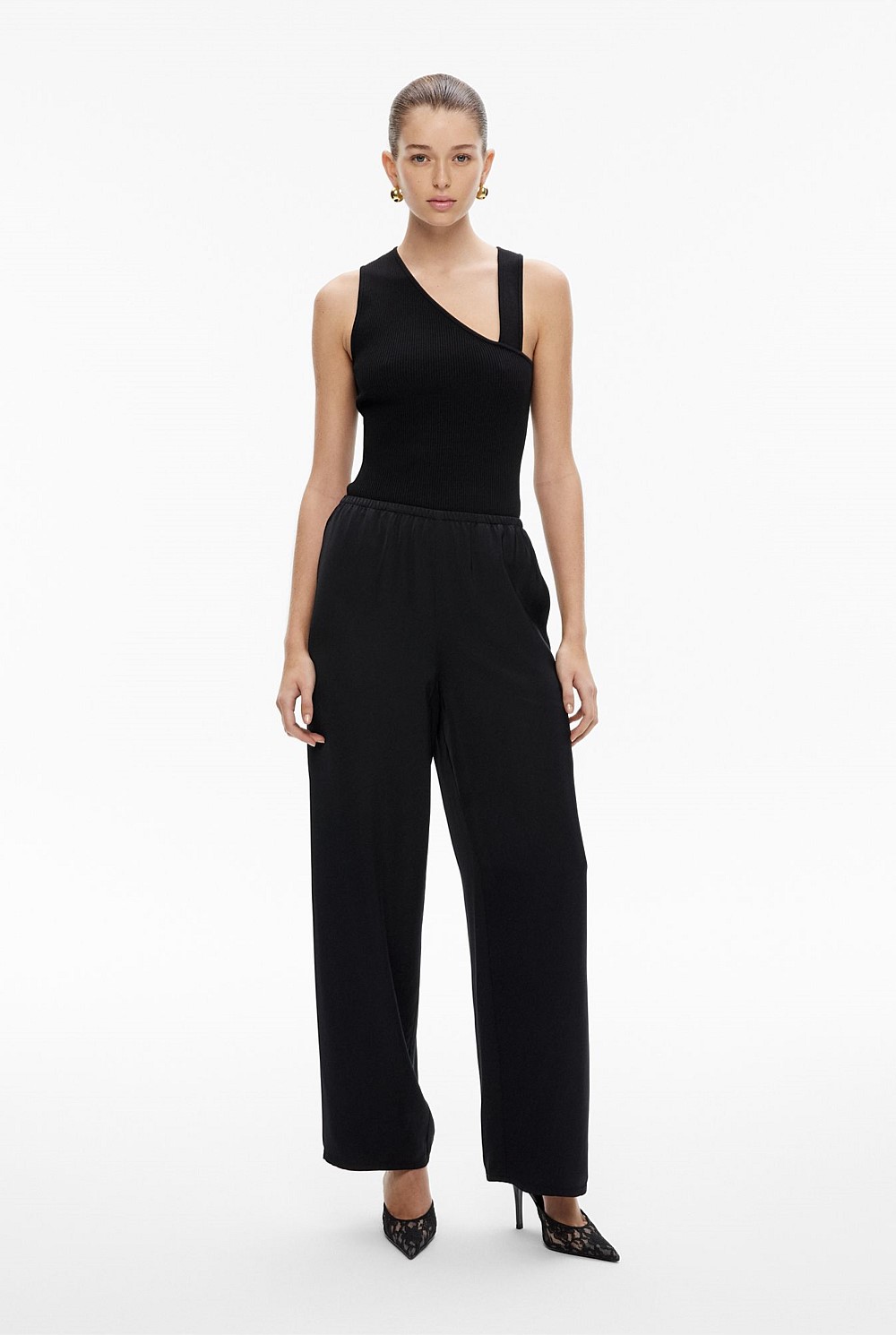 Fine Waistband Pant