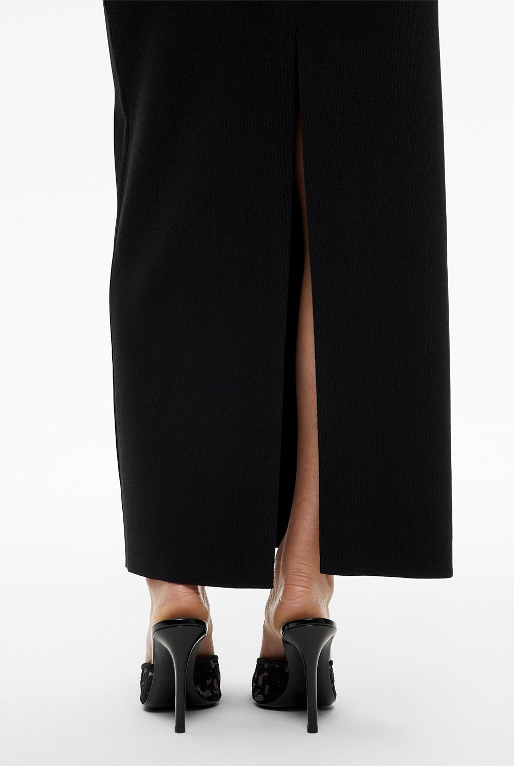 Maxi Slim Knit Skirt