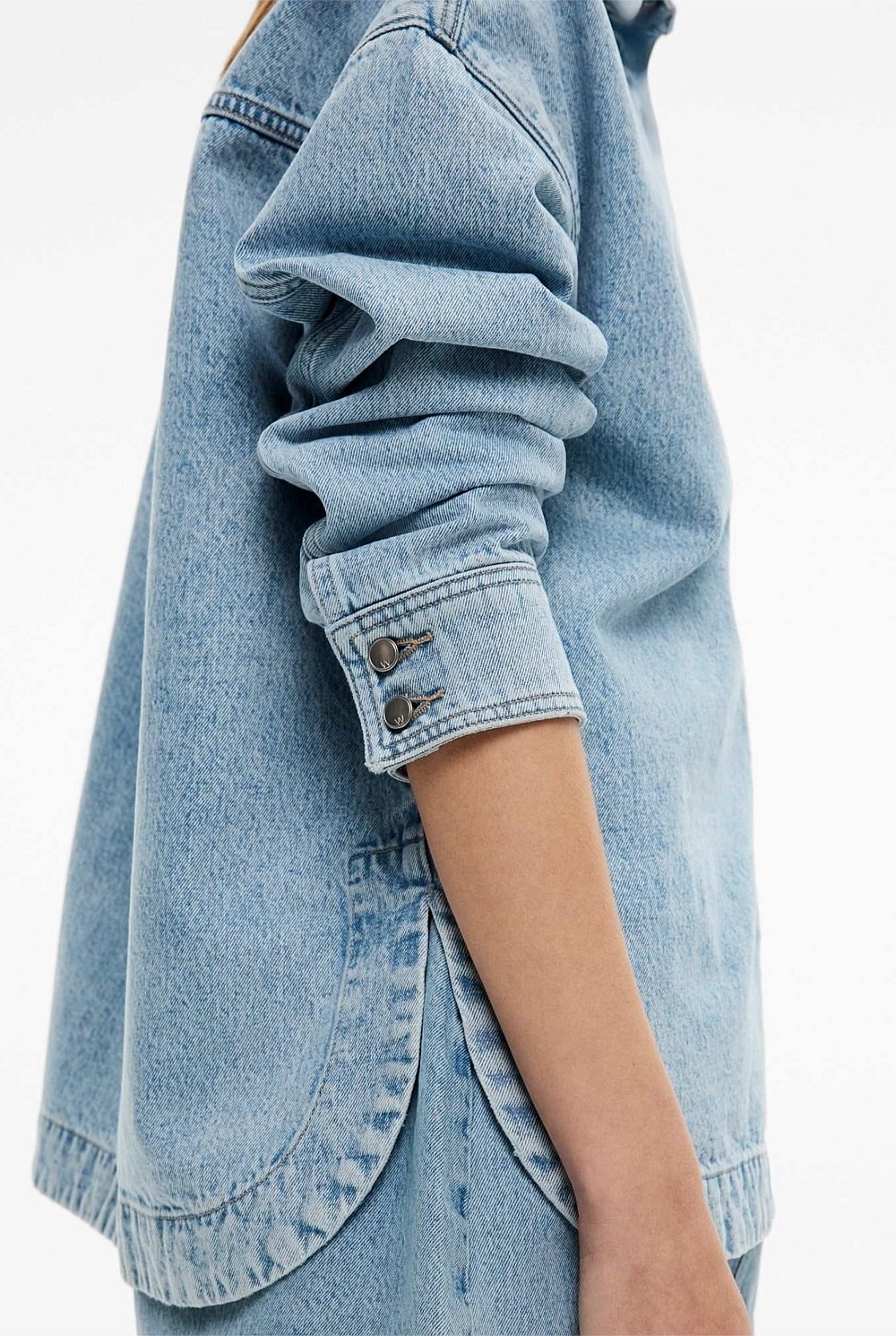 Denim Shacket