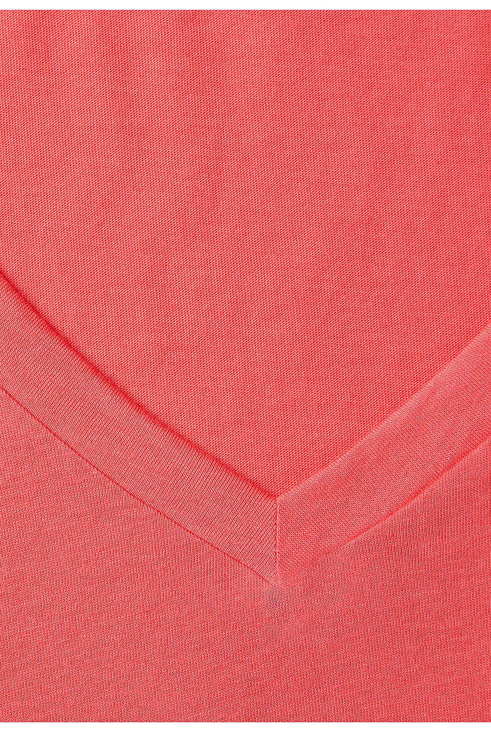 Cotton Basic V Neck Tee