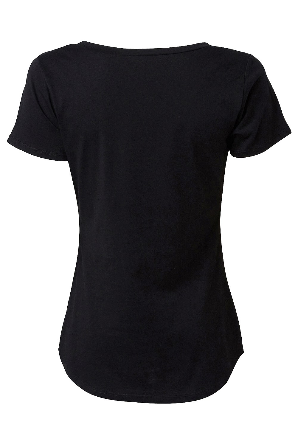 Cotton Basic V Neck Tee