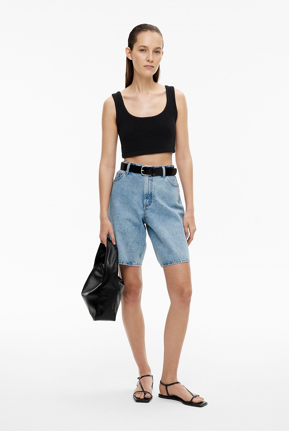 Denim Bermuda Short