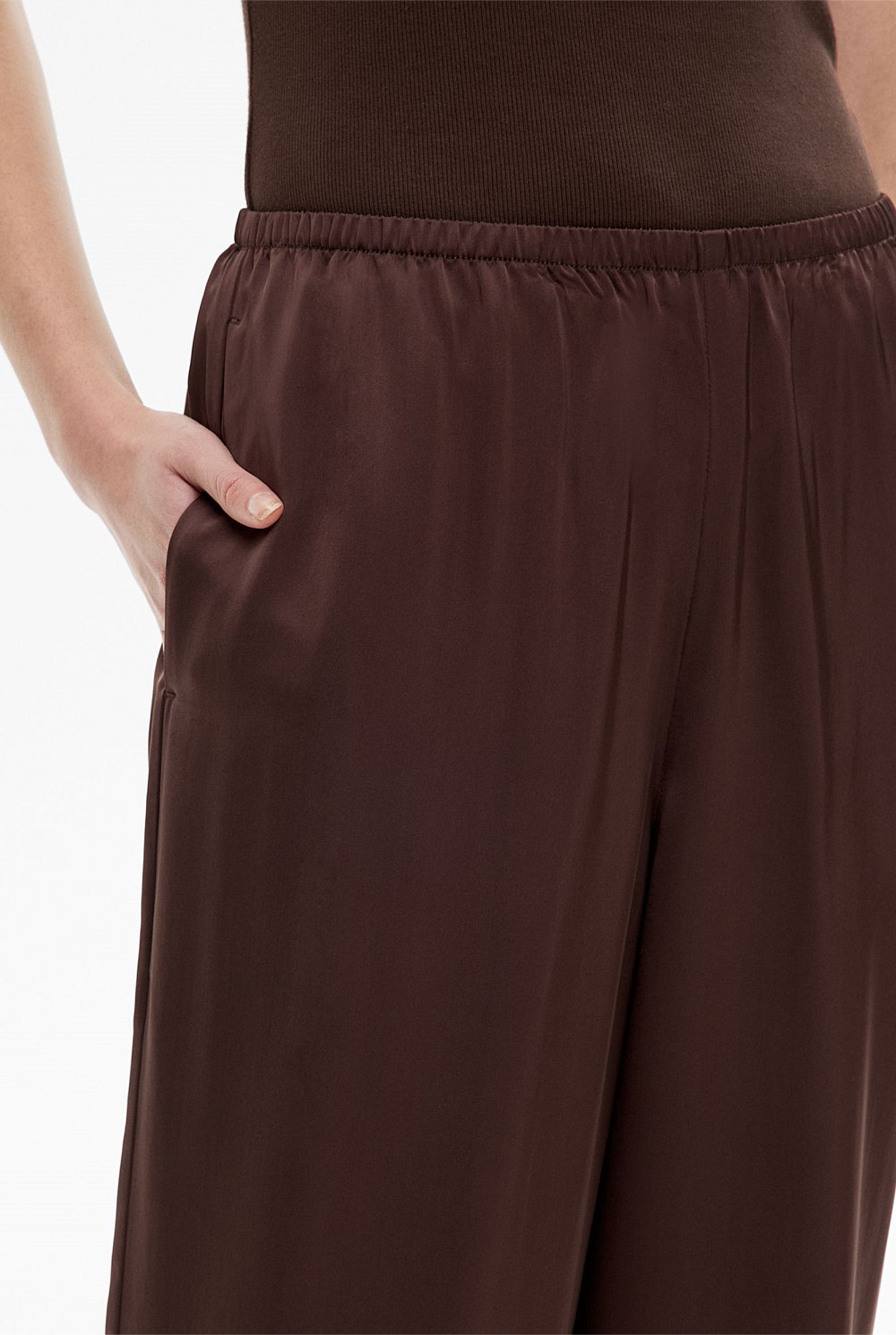 Fine Waistband Pant