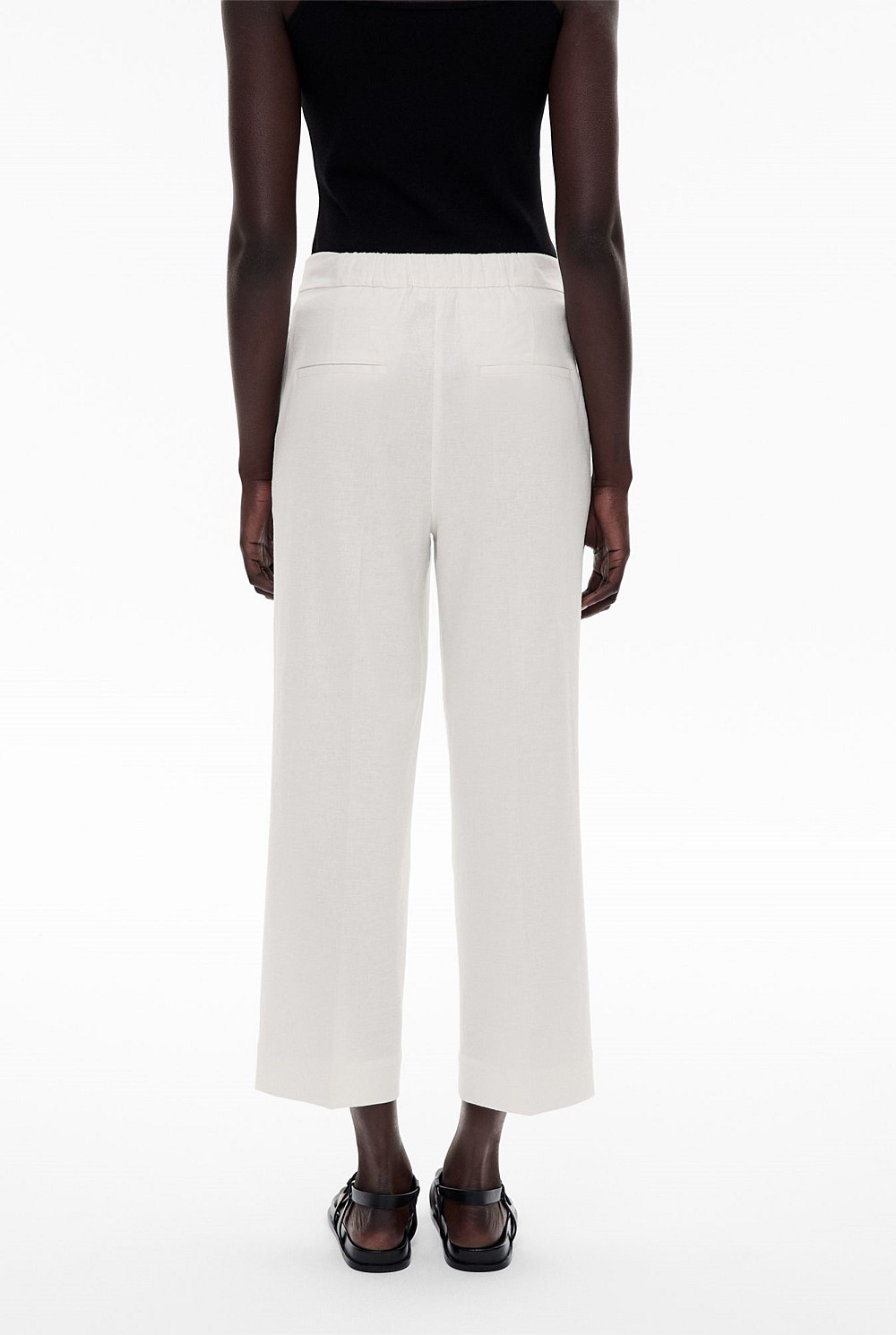 Linen Crop Pant