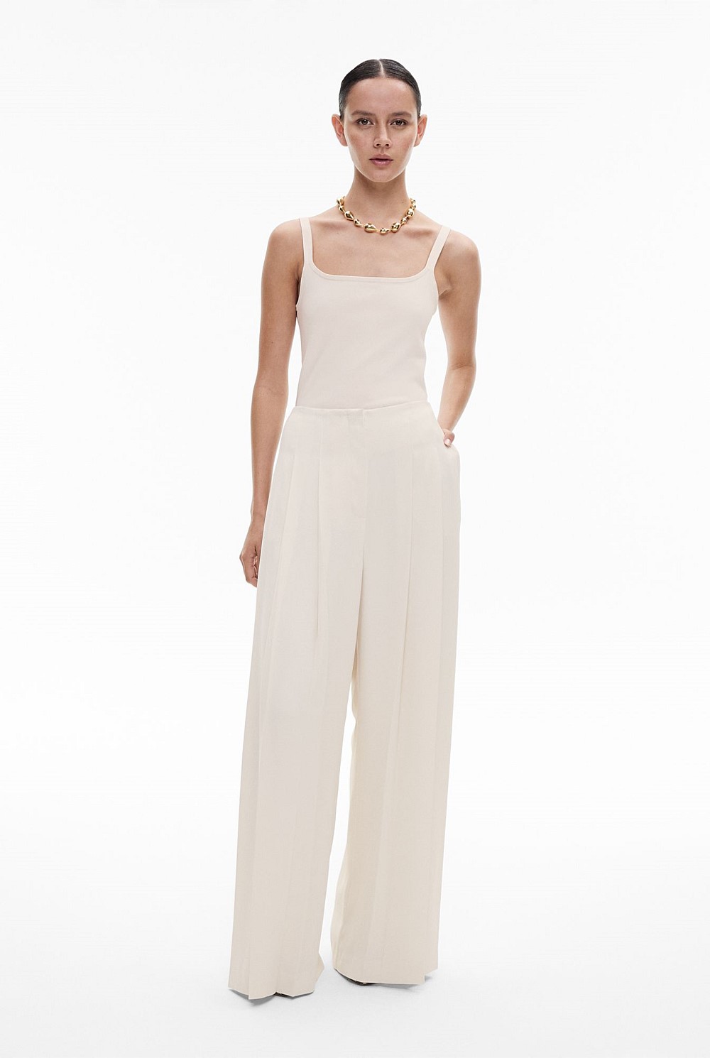 Pleat Pant