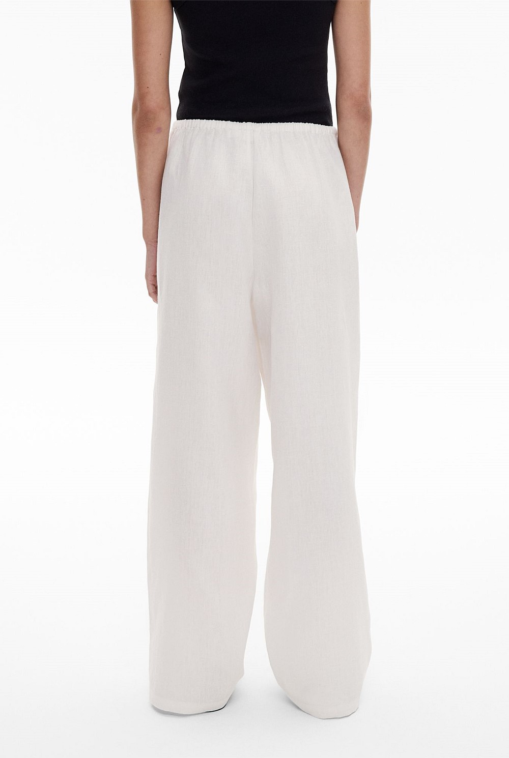 Linen Pull On Pant