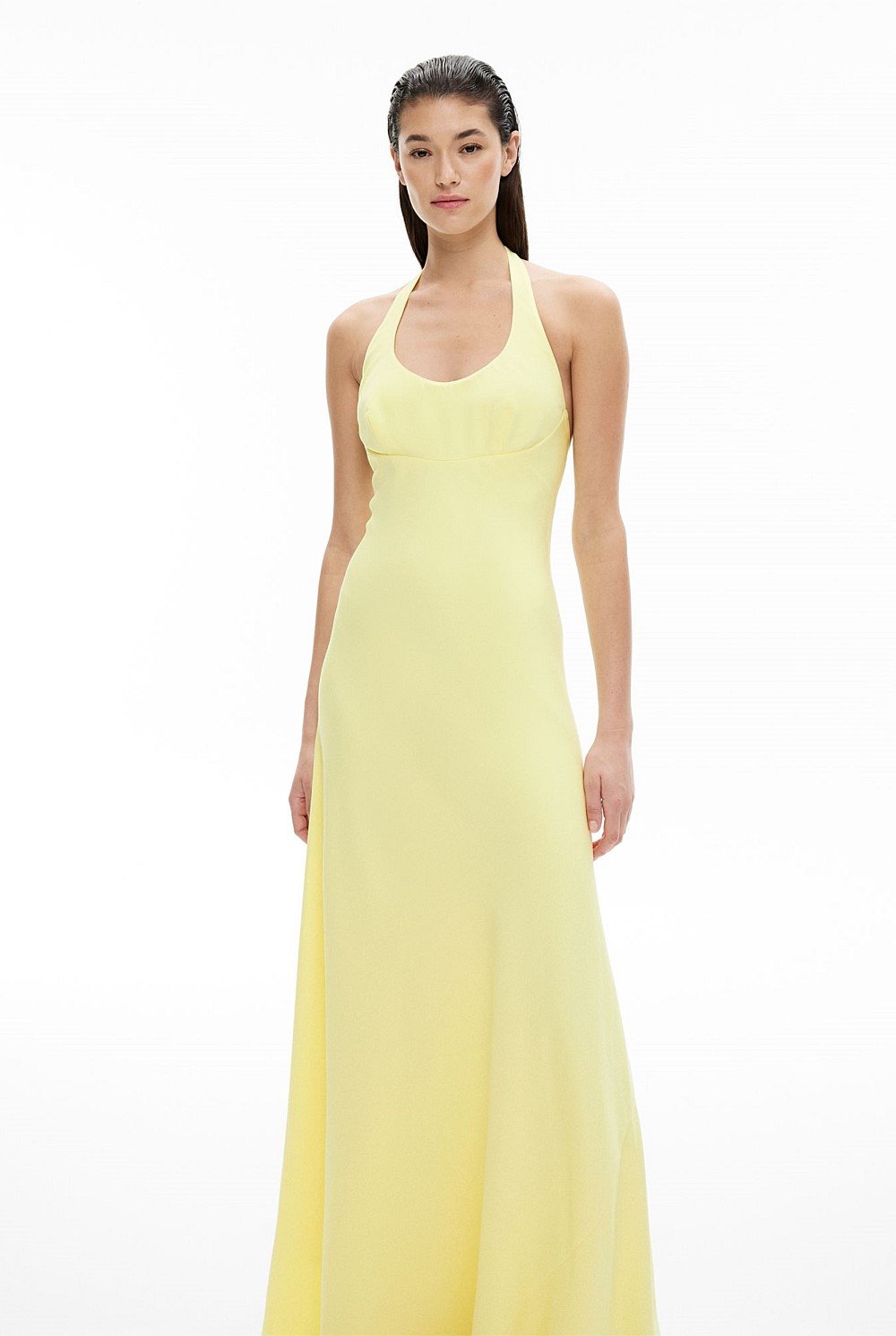 Maxi Tie Halter Dress