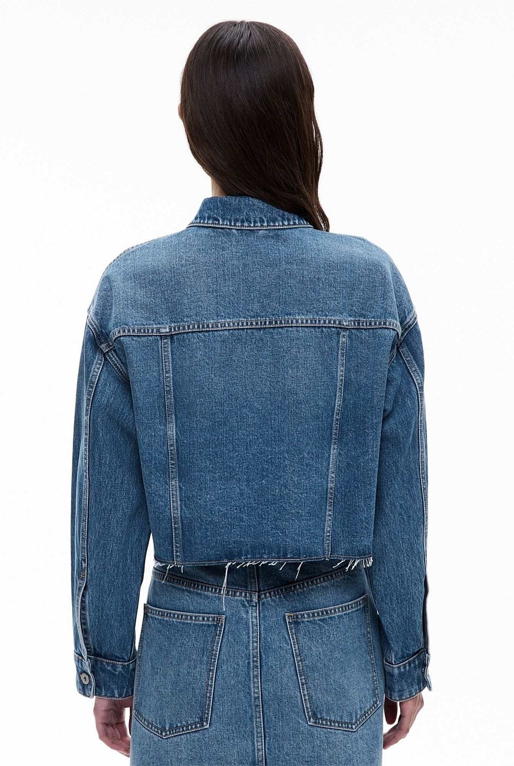 Cropped Denim Jacket