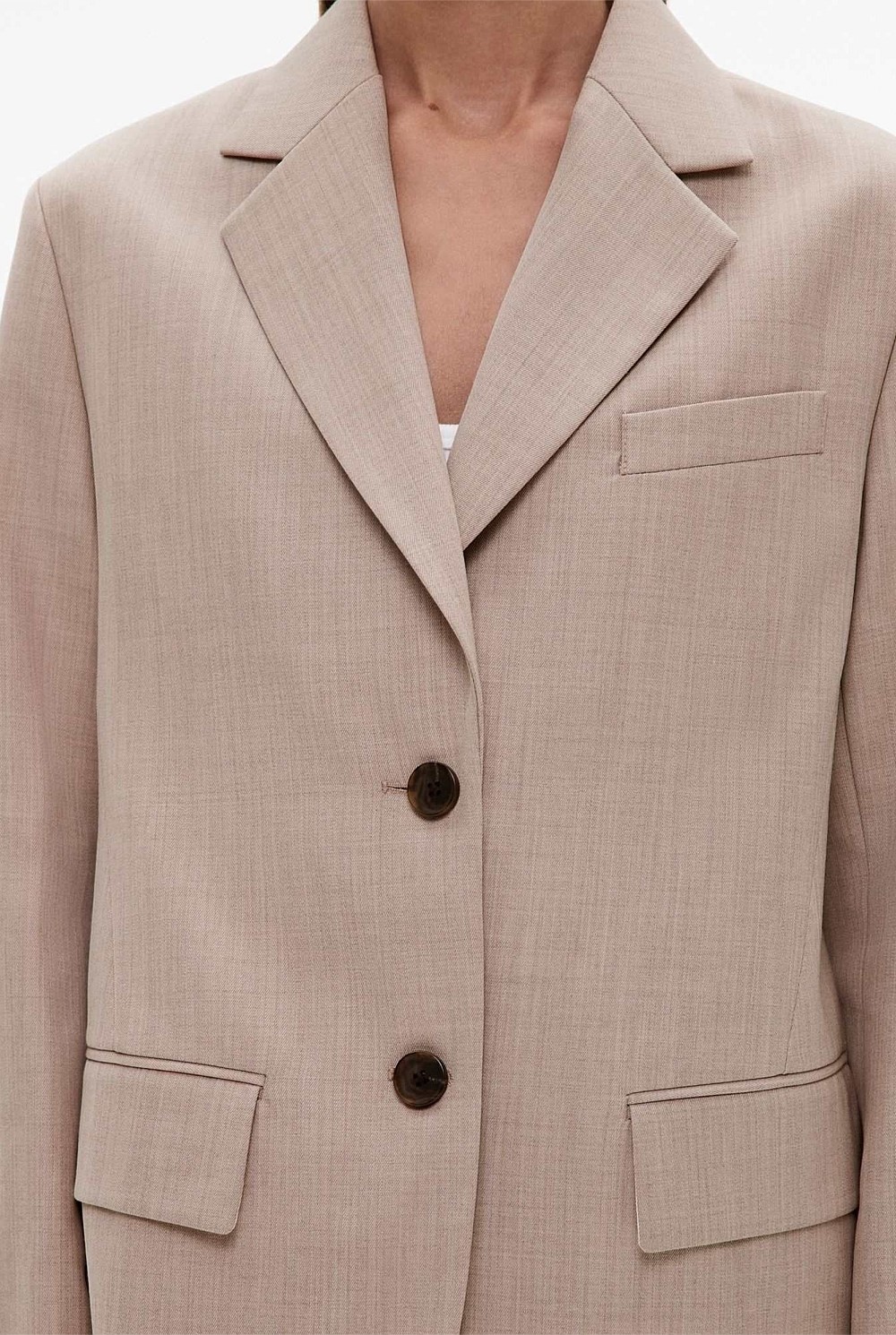 Double Button Blazer