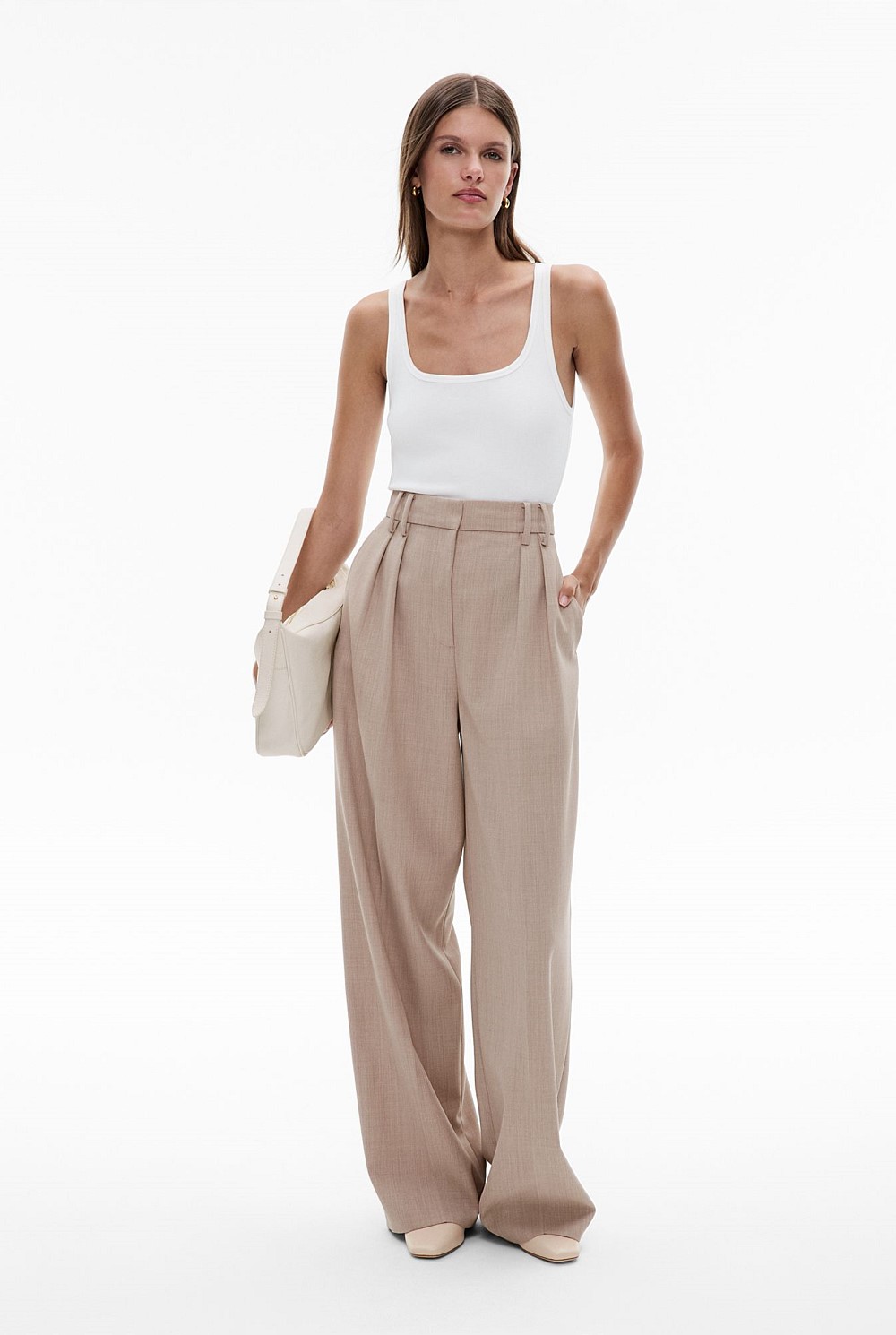 Soft Pleat Pant