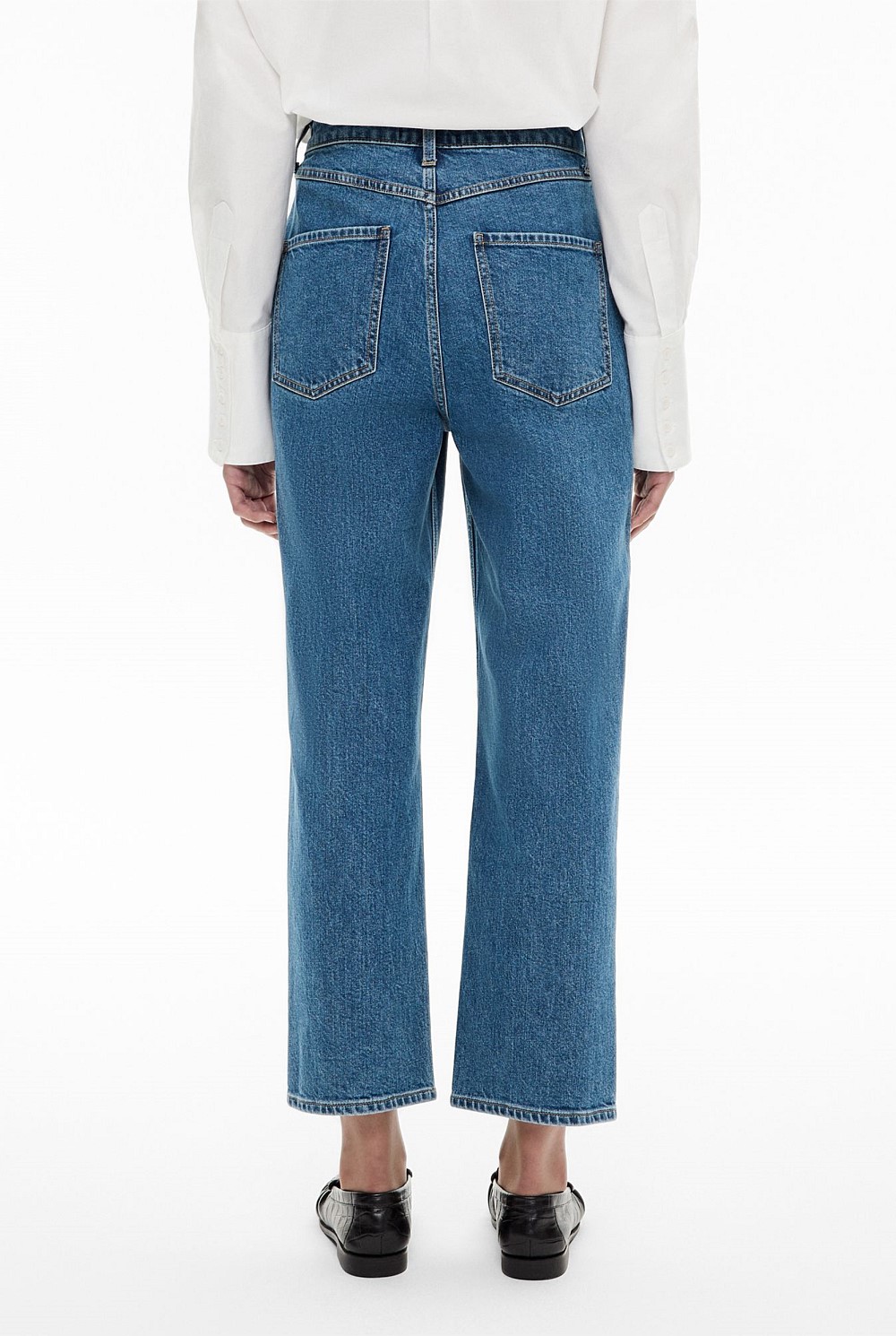 Crop Straight Jeans