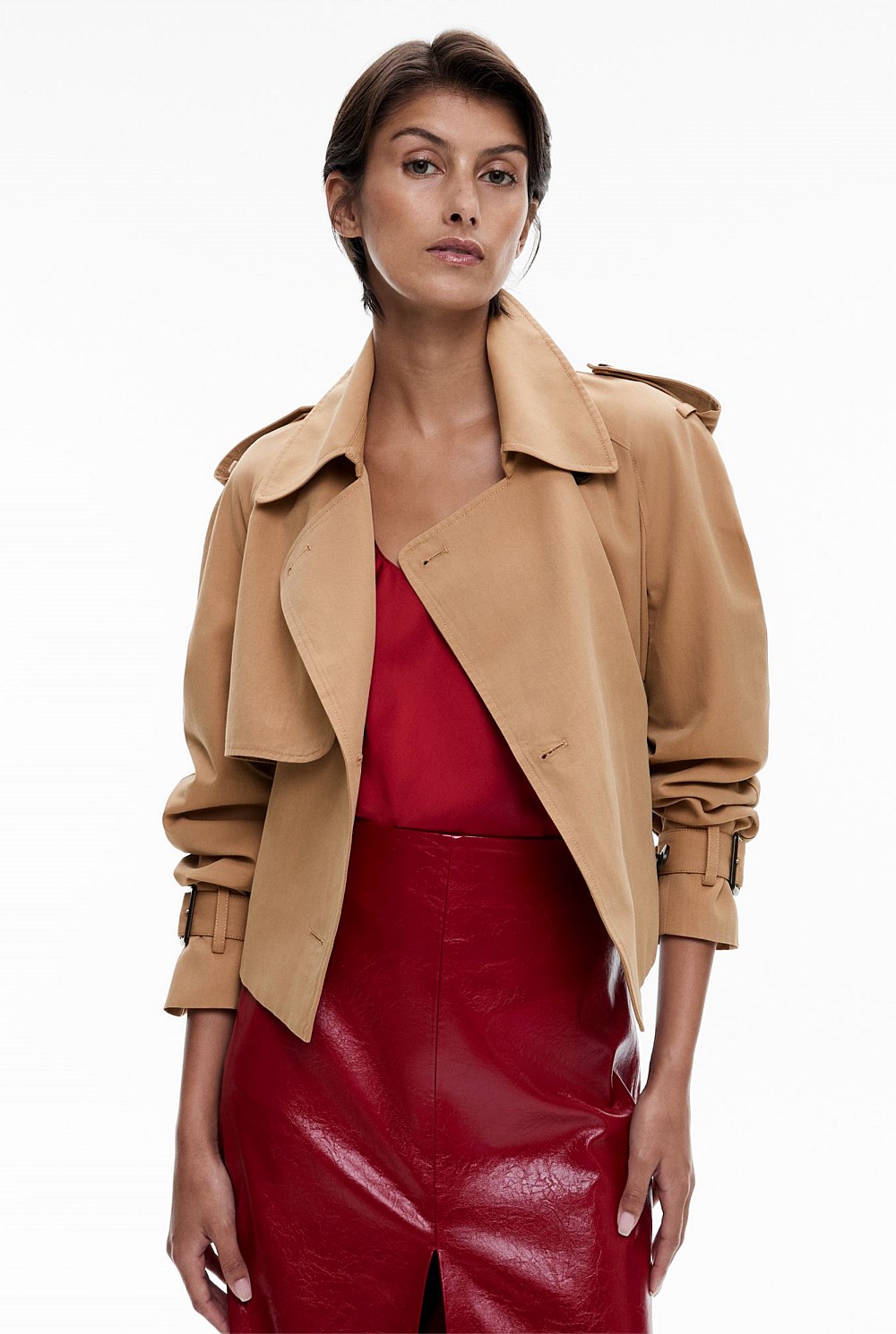 Cropped Trench