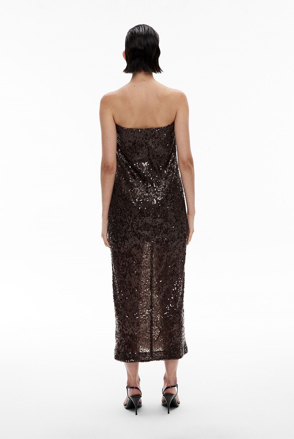 Sequin Column Dress