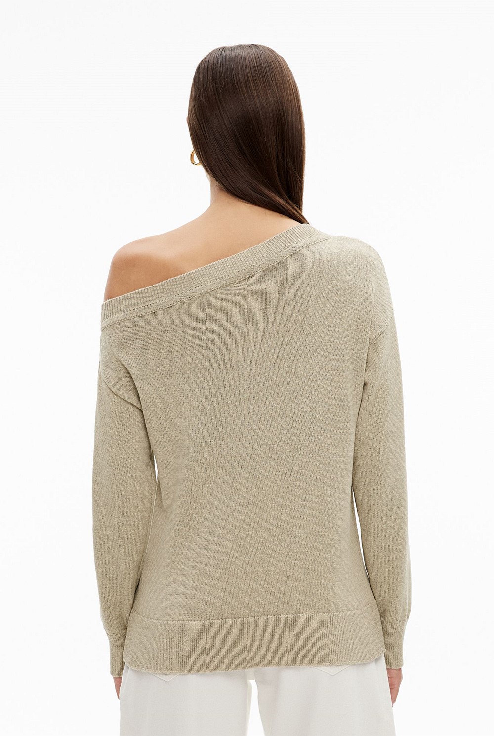 Asym Slouch Knit