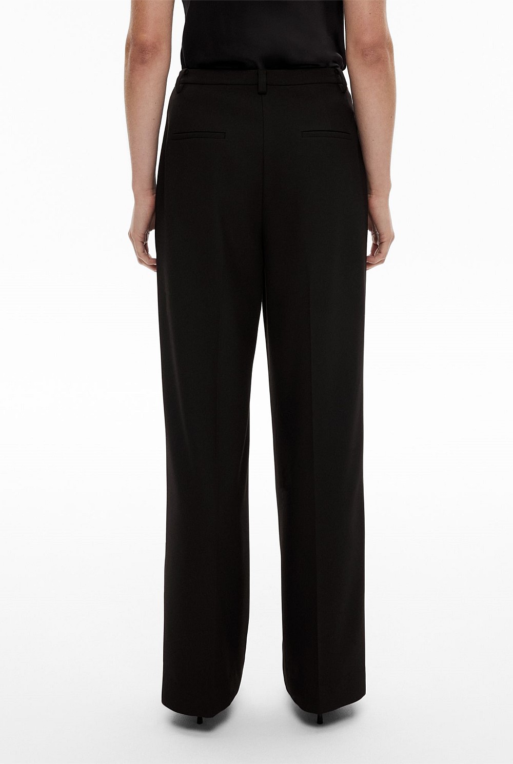 Pleat Front Tailored Pant