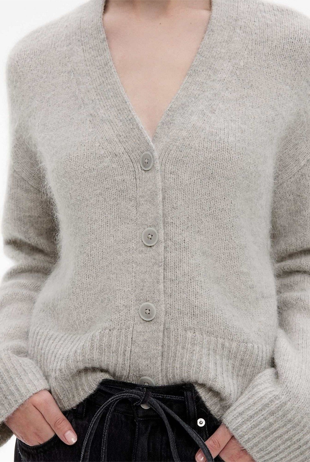Fluffy Boxy Cardigan