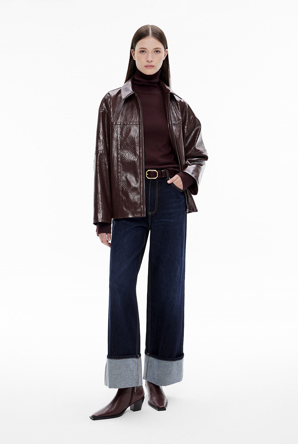Oversized Zipper Jacket