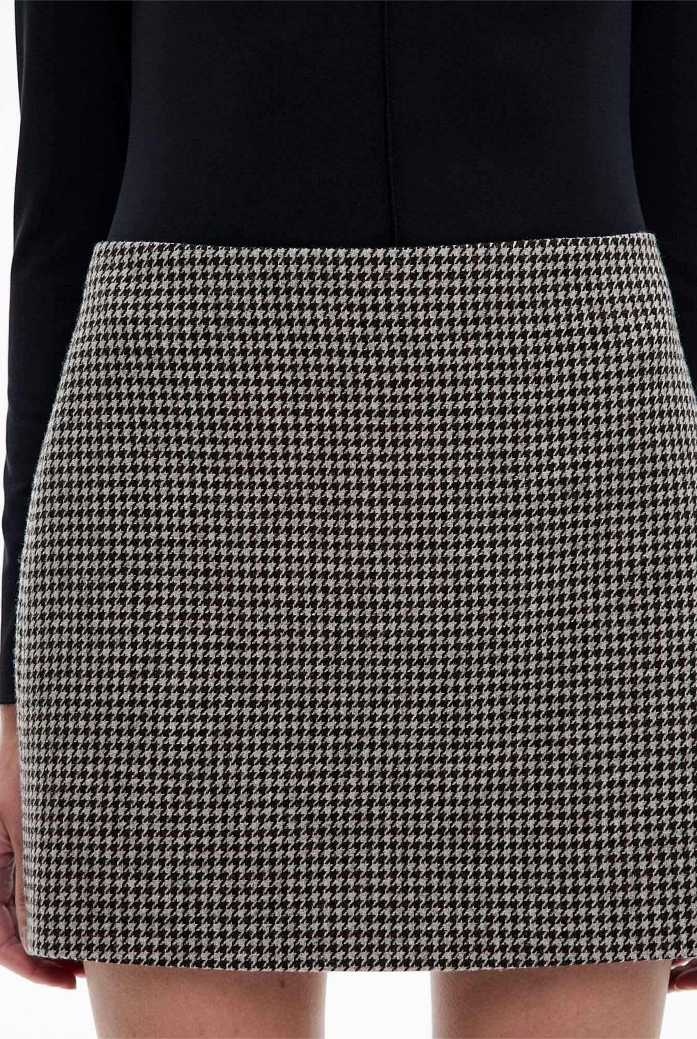 Houndstooth Skirt