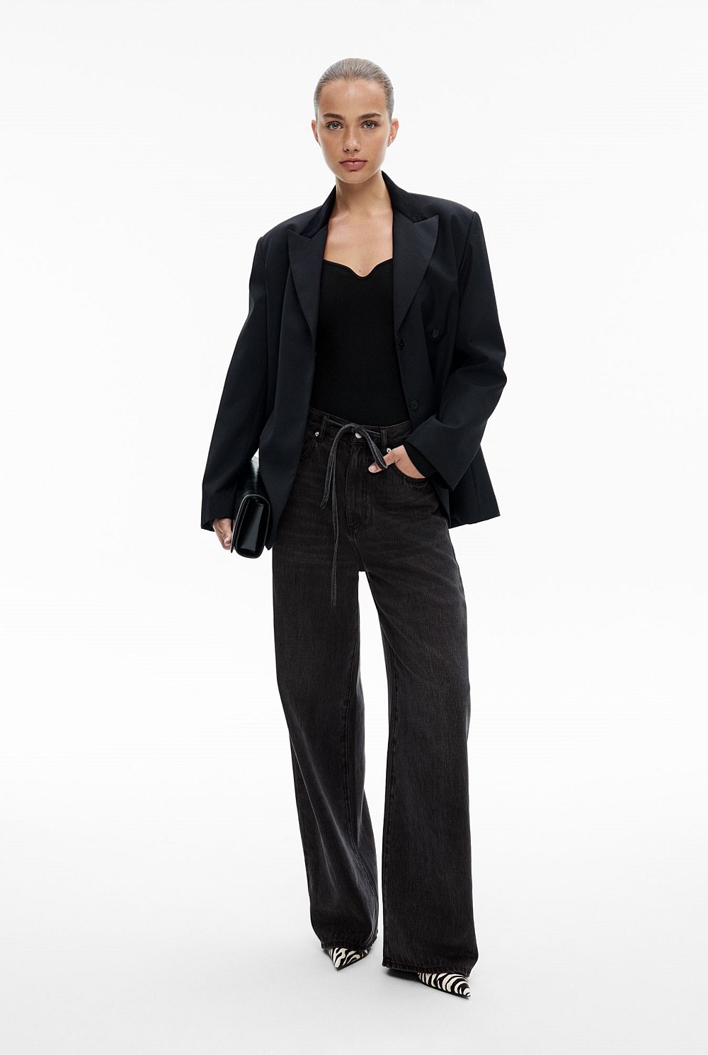 Shaped Neck Bodysuit