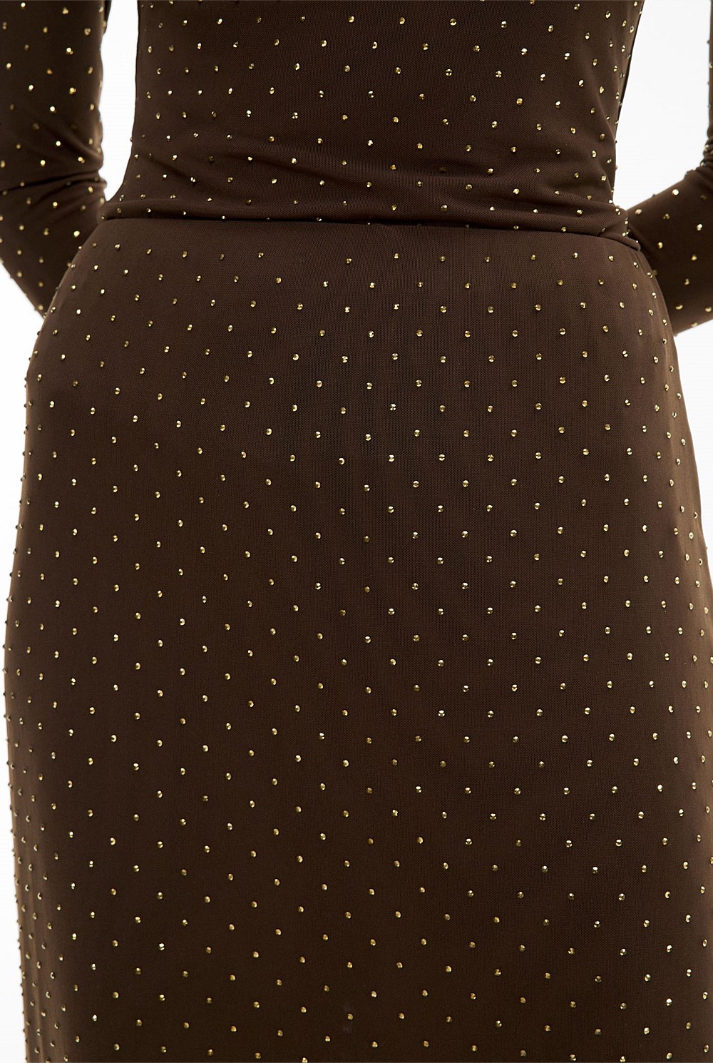 Sparkle Mesh Skirt