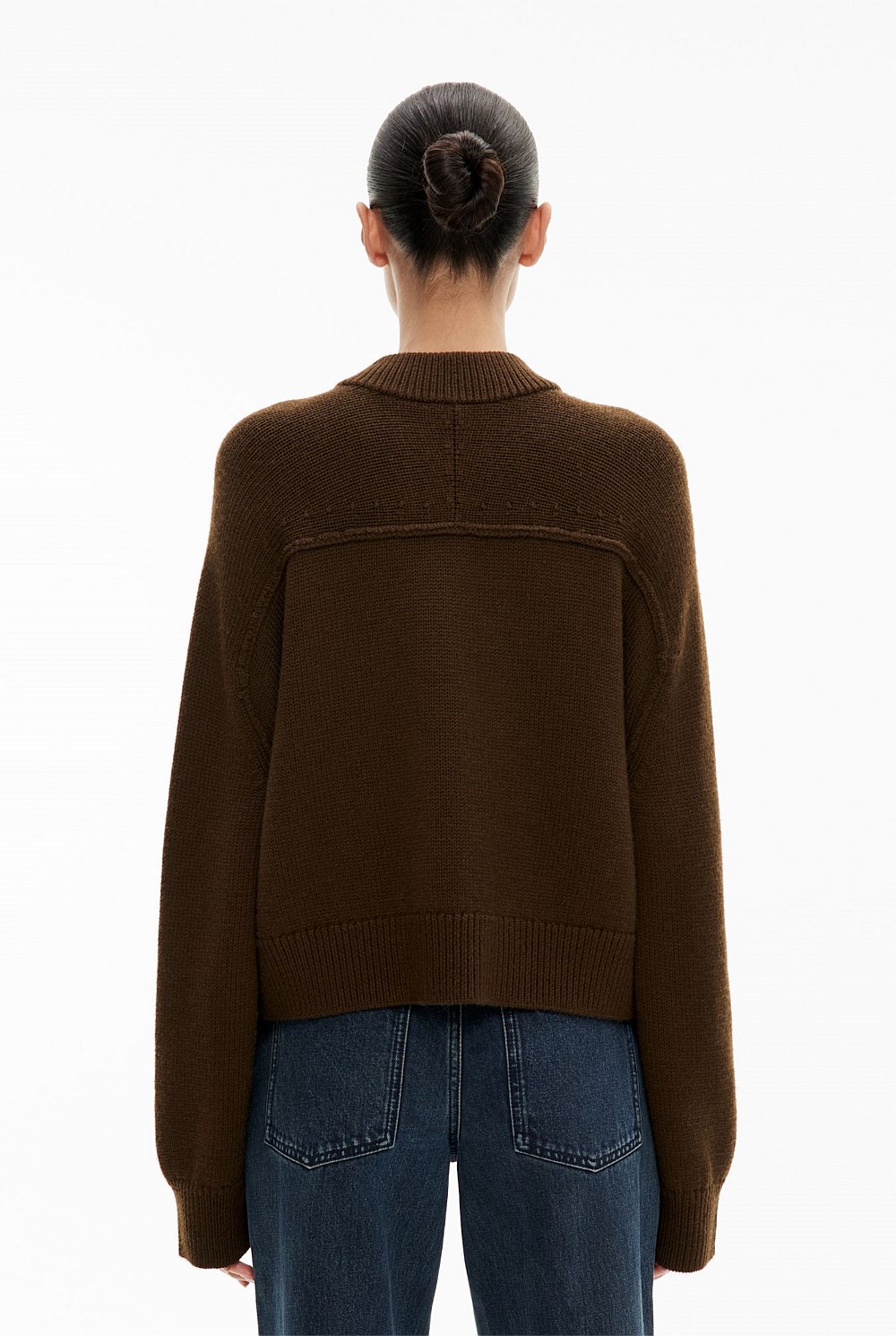 High V Knit Jumper