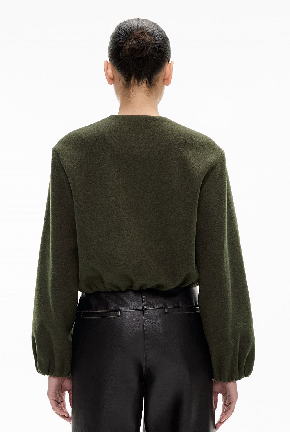 Felted Bomber Jacket
