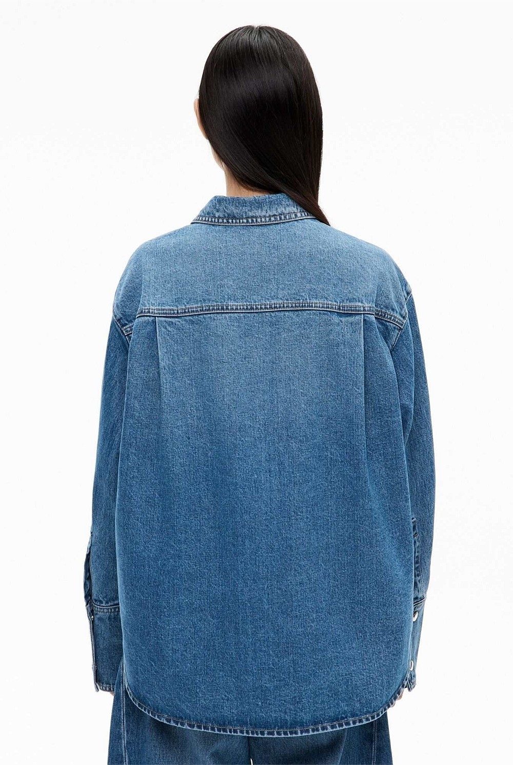Denim Snap Shirt