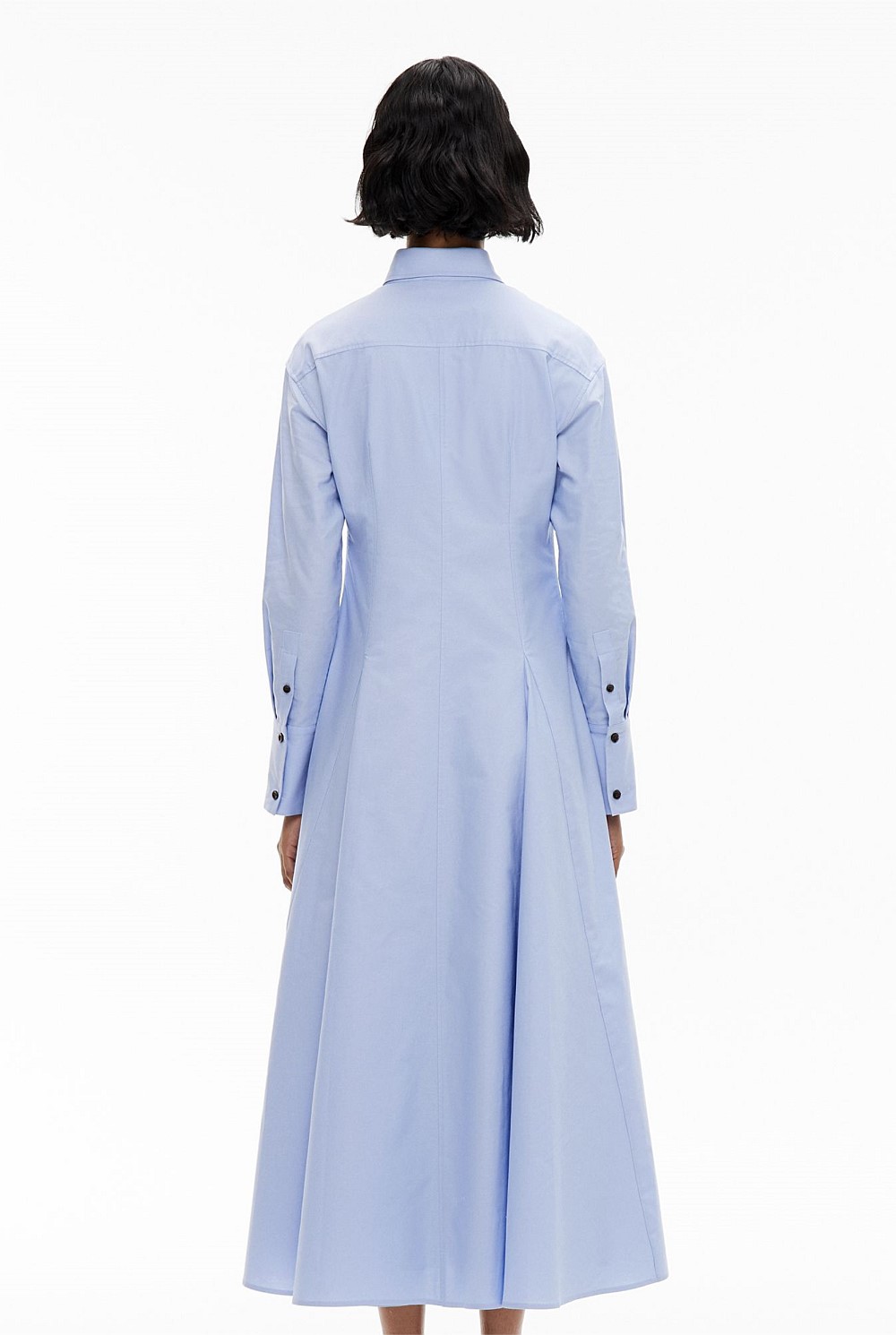 Godet Shirt Dress