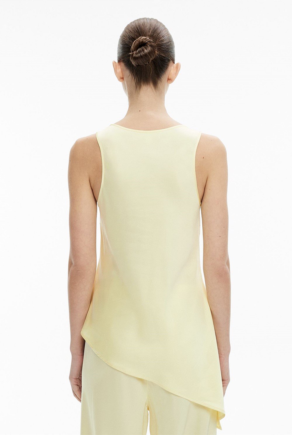 Asymmetrical Scoop Tank Top