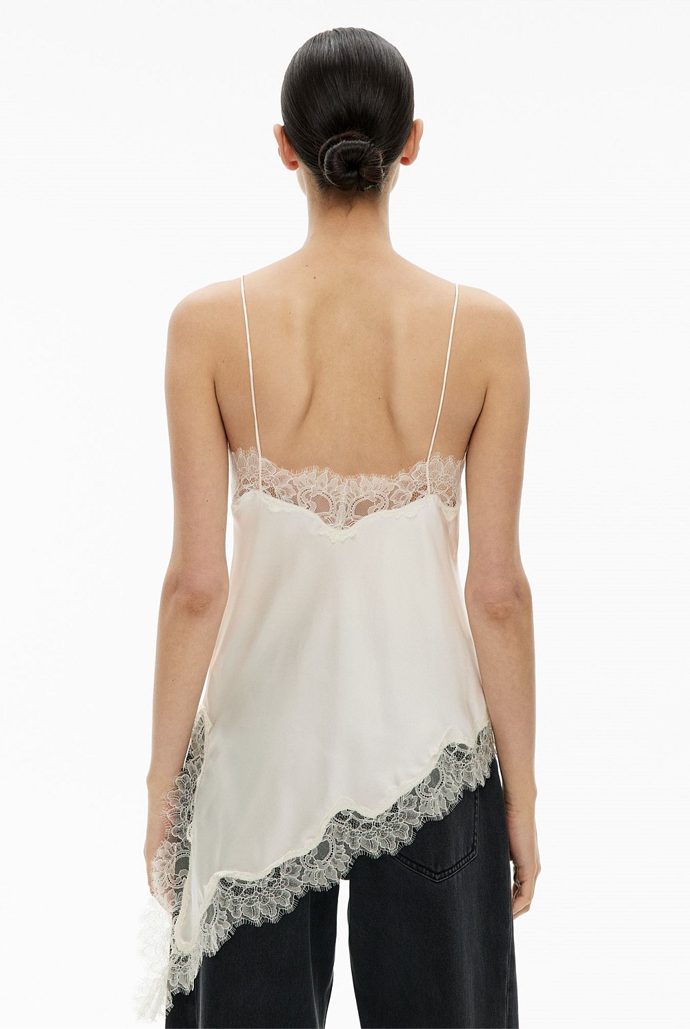 Asymmetrical Lace Camisole