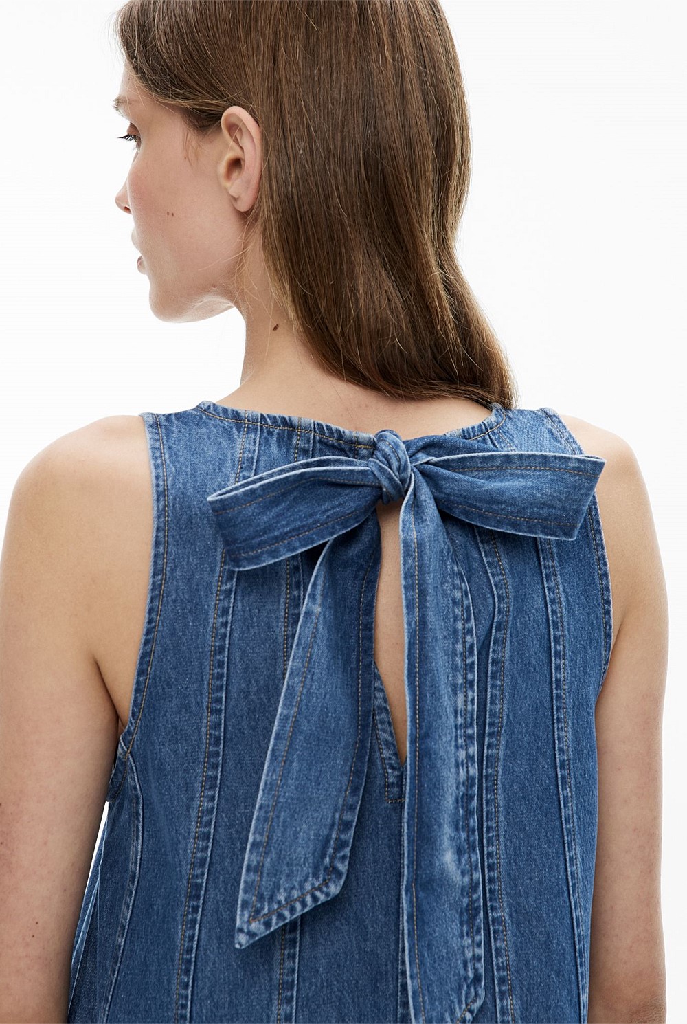 Denim Swing Dress