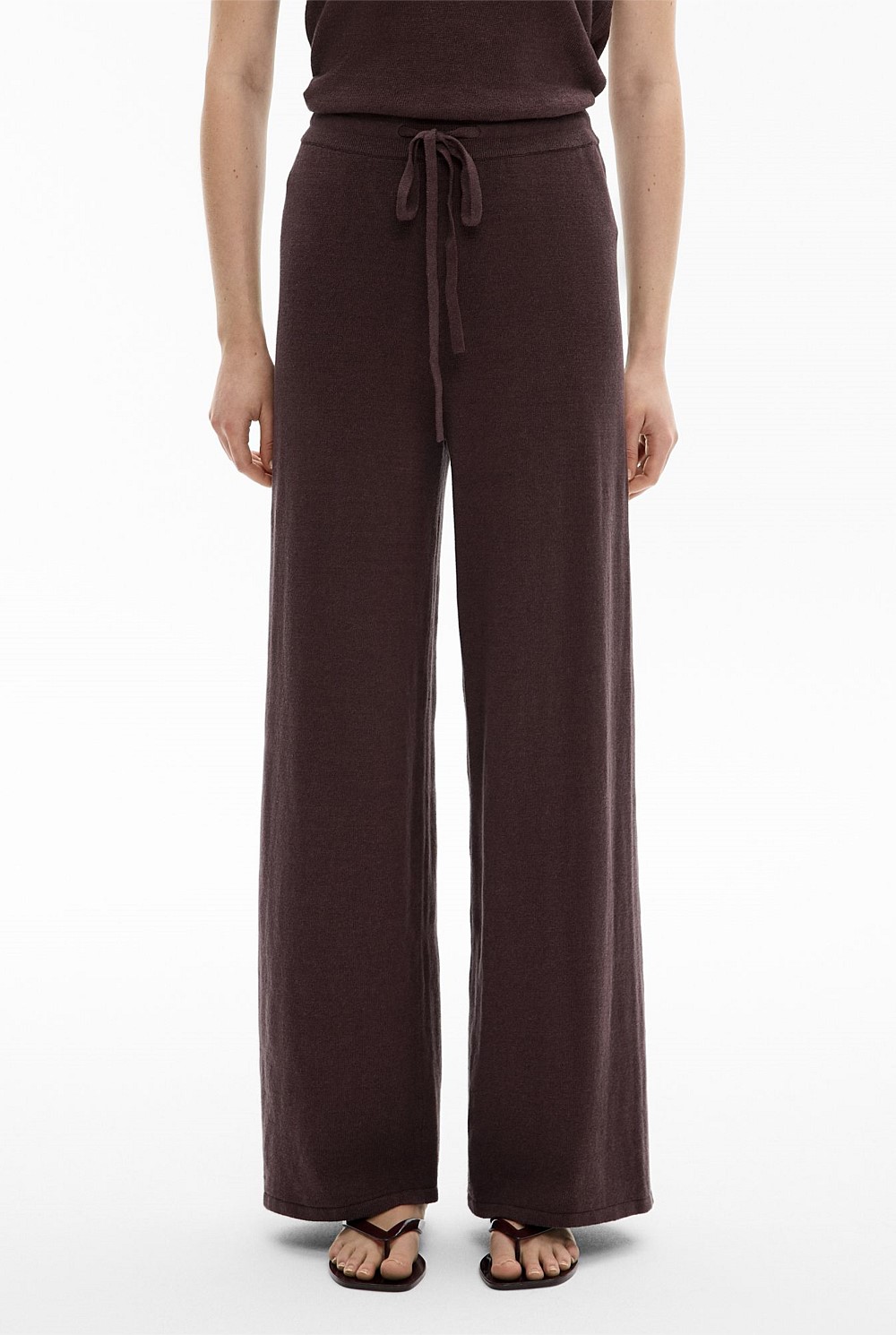 Linen Knit Pants