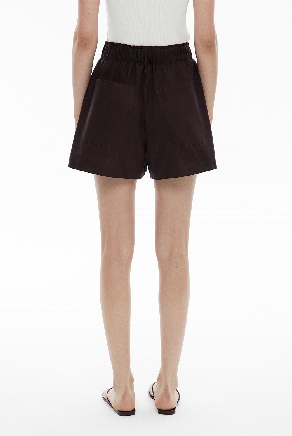 Cotton Oxford Shorts