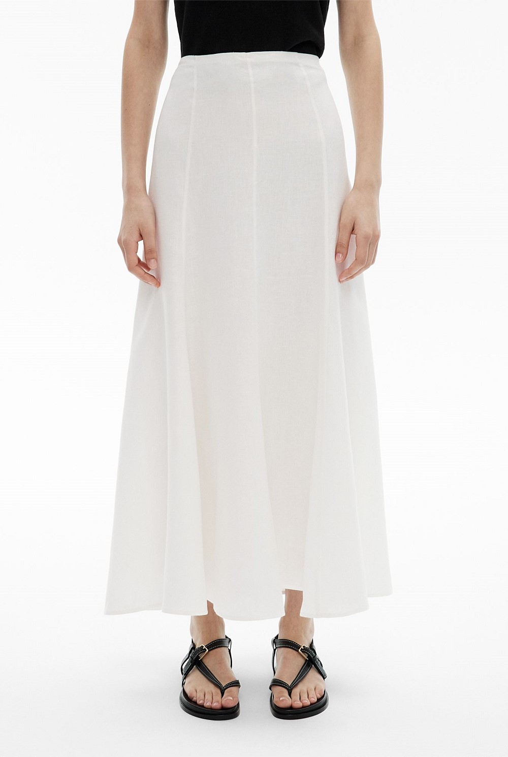 Panelled Skirt
