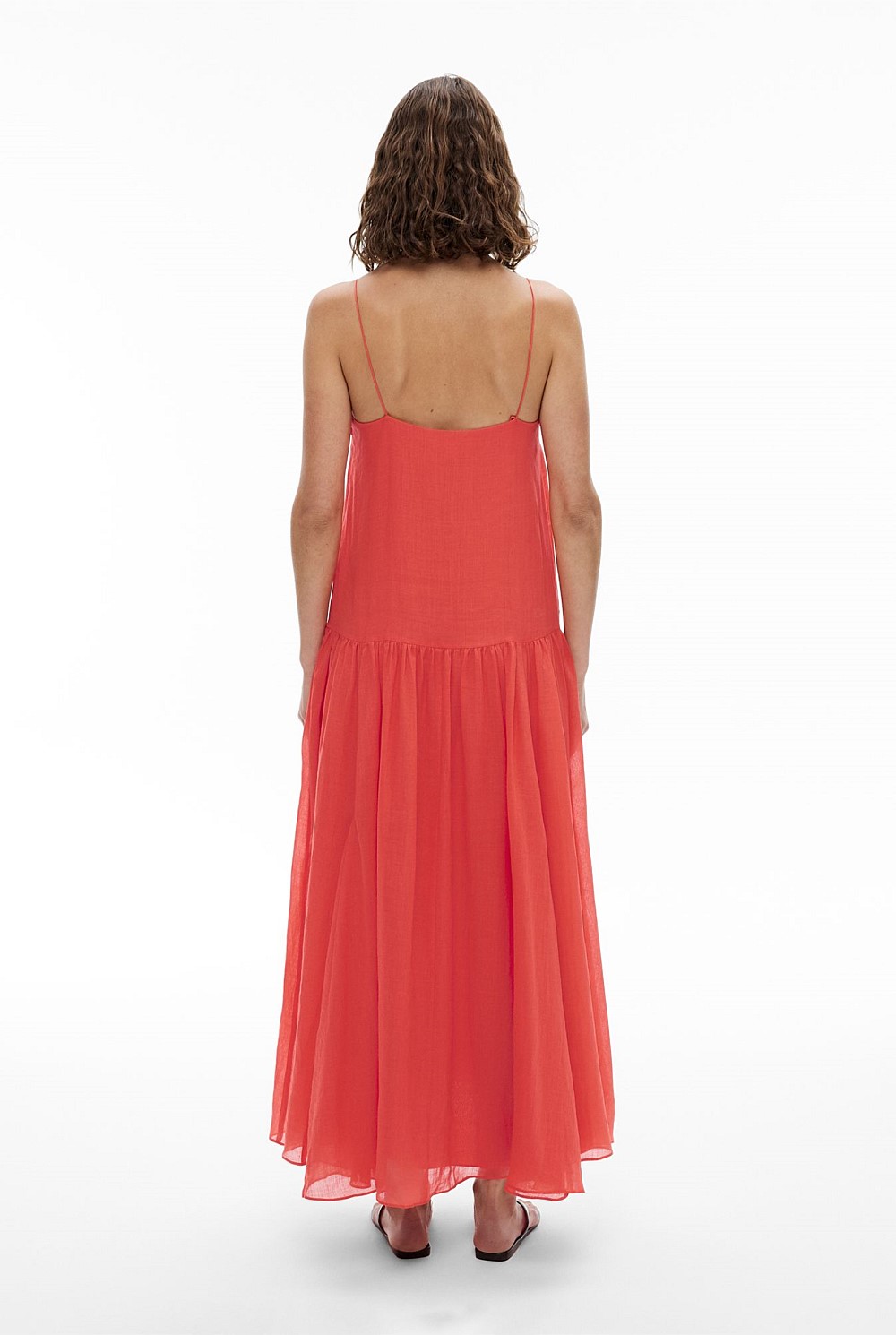 Fine Strap Maxi Dress