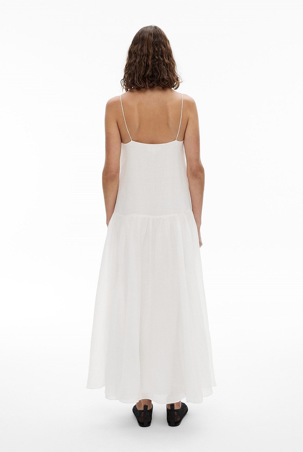 Fine Strap Maxi Dress